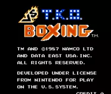 Image n° 1 - titles : VS TKO Boxing
